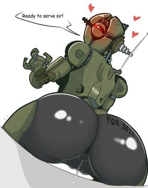 Fallout 4 Assaultron Porn - Rule 34 - ass assaultron blush fallout fallout 4 female robot heart  presenting pussy pussy juice robot robot girl | 3986450