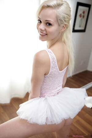 ballet teen boobs - Sexy blonde ballerina getting fucked