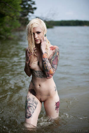 Blonde Punk Girl - 537783-tattooed-blonde-emo-punk-rock-girlfriend-nude-at-the-beach.jpg |  MOTHERLESS.COM â„¢
