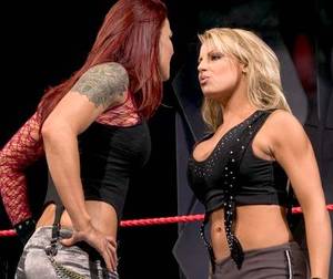 Lita And Trish Stratus Sexy - Trish and Lita had one of the most greatest feuds in the WWE!