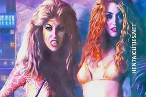 3d Porn Tnaflix - Horny 3D anime bitch rub a huge dick