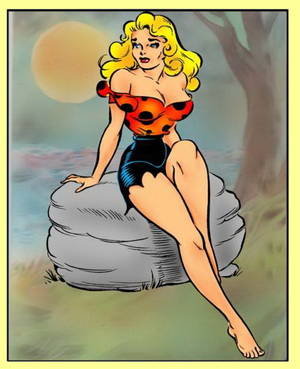 daisy mae cartoon character nude - Daisey Mae, a character in Al Capp's comic strip Lil Abner, a satirical,