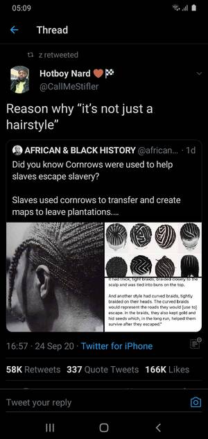 80s Porn Black Corn Rows - Stares at schools unafrican hair policy : r/BlackPeopleTwitter