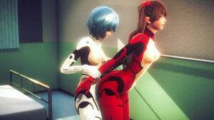 asuka porn - Asuka and Rei having hot lesbian sex(3D PORN)|Neon Genesis Evangelion