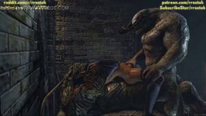 Monster Penetration Porn - Psylocke double penetration by Two Monsters in 3D cartoon porn, uploaded by  Inelle1
