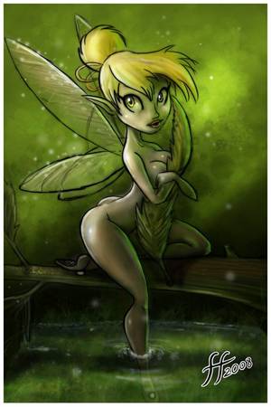 Hd Tinkerbell Porn - My second image for the art Jam. its a 30 minutes sketch , and 2 hours  painting . all in PS Tinkerbell art jam
