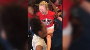 Cheerleader Forced Sex Porn - Disturbing video shows high school cheerleaders forced into repeated splits