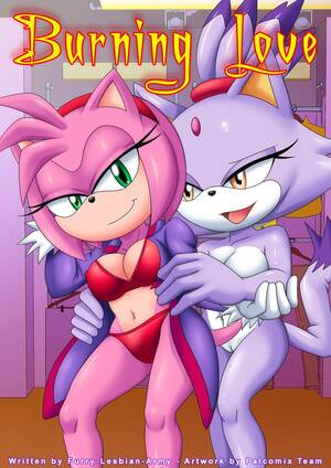 Blaze The Cat Lesbian Porn - Burning Love (Sonic the Hedgehog) [Palcomix , Mobius Unleashed] Porn Comic  - AllPornComic