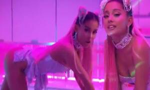 Ariana Grande Bondage Porn - Ariana Grande's 7 Rings drops with pink-infused music video | Daily Mail  Online