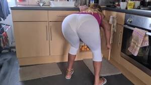 nude beach bent over latinas - Thick Booty Hot Latina in SEE THROUGH Leggings getting NAKED in the Kitchen  - Bending over POV - Pornhub.com