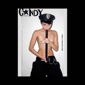 Miley Cyrus Nude Naked Porn - Terry Richardson Shot Miley Cyrus for CANDY Magazine and It's As NSFW As  You're Imagining