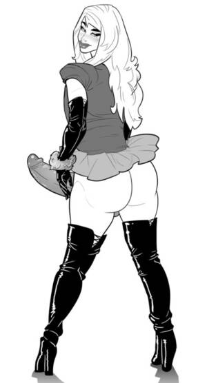 art drawing shemale thigh boots - thumbs.pro : Felicity 2