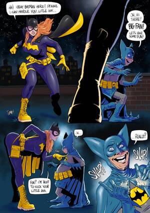 Bat Girl Cartoons - Bat Girl vs Bat Mite (Batman) [FenrisComix] - Porn Cartoon Comics