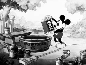 mickey mouse vintage cartoon porn - black and white, cartoons, and old cartoons image