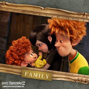 Frankey Hotel Transylvania Porn - Mavis and Jonathan and their new son, Dennis from the new upcoming movie, Hotel  Transylvania I'm really excited to see this one.
