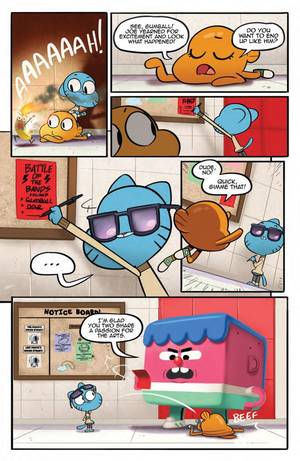 Mike Tyson Mysteries Porn Comic - Preview: The Amazing World of Gumball #5, http://all-