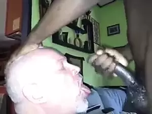 Black Bi Grandpa Porn - Grandpa sucking black cock & eats cum | xHamster