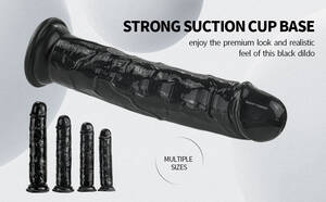 black dildo suction basic - Realistic Dildo,7 Inch Black Dildo with Strong Suction Cup for Hand-Free  Play, Adult Sexy Toy for Men Women Female Couples : Amazon.ca: Health &  Personal Care