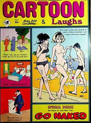 mature vintage xxx cartoons - Cartoons & Laughs Adult Vintage Magazine Go Naked July 1969 â€“ Mr-Magazine