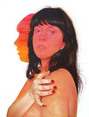 1980 Porn Ebony Jenny Morgan - Painting by contemporary artist Jenny Morgan represented by Plus Gallery,  Denver, CO