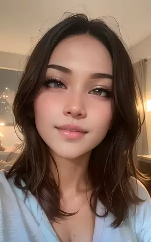 malay beauty asian nude - night scene, close up photo of a sexy naked malay girl with hijab, posing,  look at a camera and smile, pink pastel hijab - SeaArt AI