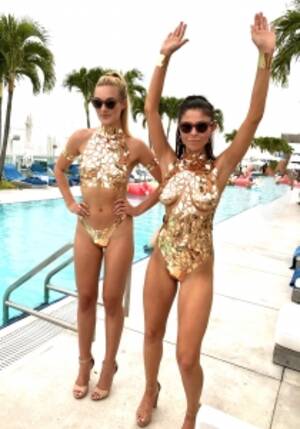 chicks in south beach topless - Treats Magazine Pool Party Miami Swim Week | VIP South Beach