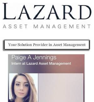 Finance Porn Star - ... though Business Insider has traced her to Lazard Asset Management,  which describes itself as \