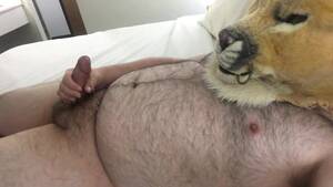 Fat Fursuit Porn - Fat men having fun: Puma fursuiter masturbatesâ€¦ ThisVid.com