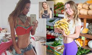Banana Girl Freelee Porn - Vegan blogger Freelee the Banana Girl had a boob job and was 'addicted' to  porn | Daily Mail Online