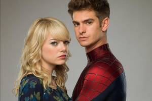 Andrew Garfield Emma Stone Porn - Andrew Garfield had to lie to Emma Stone about being in [SPOILER]