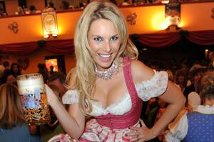 drunk wife party - Oktoberfest backlash at 'porn' outfits