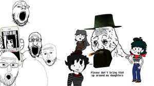 amish classic porn cartoons - I know it's a soyjak comic but it's a living hell having mime characters  now. : r/coaxedintoasnafu