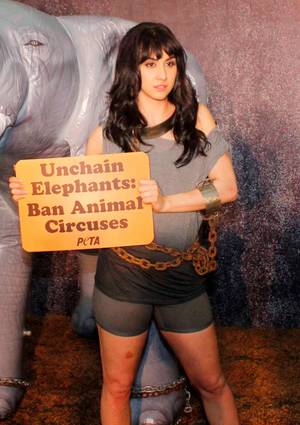 bollywood actresses naked dances - Sexy Dancer and Actress Lauren Gottlieb PETA Anti Circus Campaign Photoshoot