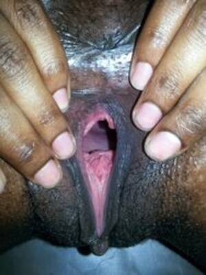 gaping black pussy up close - Gaping black pussy