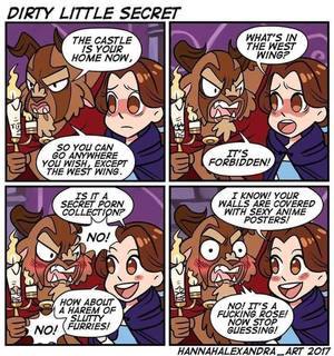 Harem Furry Porn - Well, the beast -was- a teenager when he was transformed... - Album on Imgur