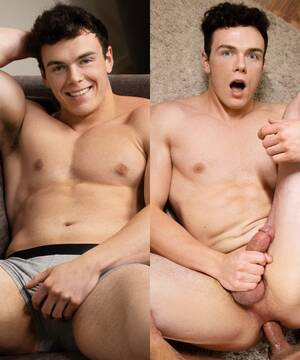 Clark Porn - Hot & Hunky Sean Cody Gay Porn Star Clark Reid Gets His Muscled Butt Fucked  Raw By Brogan