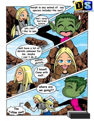 Dc Comics Terra Porn - The Teen Titans - [Drawn-Sex][Ujinko] - Girl Beast Boy Fucks Terra adult