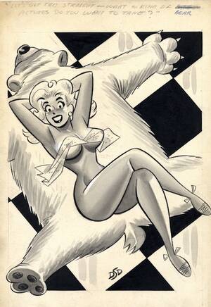 50s Cartoon Porn - Naughty, sexy vintage 50s cartoons from 'Josie and the Pussycats' creator |  Dangerous Minds