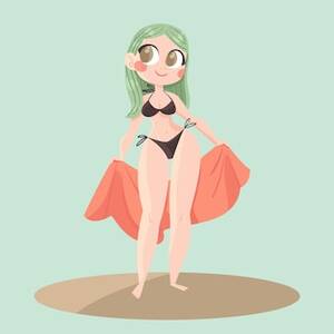 free cartoon naked girls - Nude anime girl Vectors & Illustrations for Free Download | Freepik