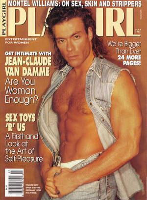 Jean Claude Van Damme Nude Porn - Playgirl July 1993, Playgirl July 1993 Adult Heteresexual Women a