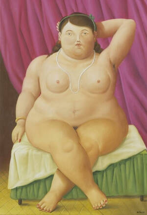 fat naked paintings - Botero, Pinterest, and the NAEA | Justina Blakeney