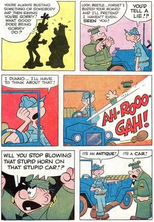 Cartoon Reality Beetle Bailey Porn - beetle bailey | BEETLE BAILEY No. 62, September 1967