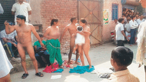 india public naked - Dalit family bares it all after Greater Noida police fails to register  their FIR - India Today