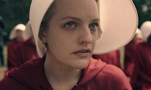 Future Black 80s Porn - Horrifyingly prescient â€¦ Elisabeth Moss as Offred in the forthcoming TV  adaptation of The Handmaid's Tale