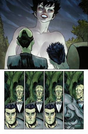 Catwoman Porn Comics - A nude Catwoman confronts Bruce Wayne in this abandoned New 52 artwork. 5