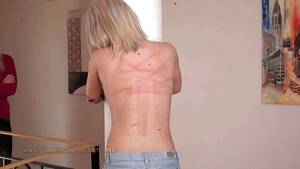 bare back whipping - Cora bare back whip by Spanking Server | Faphouse