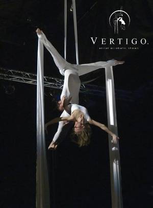Aerial Silk Trapeze Porn - Aerial silk DUO | Vertigo â€“ aerial acrobatic show