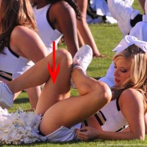 nfl cheerleader upskirt nip slip - These women love flashing around their pom-poms, but these next photos are  truly amazing. Check out 28 epic cheerleader fails.