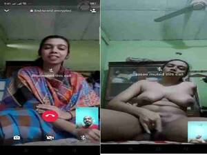 gf phone sex - Indian video call sex chat of horny GF viral clip - FSI Blog