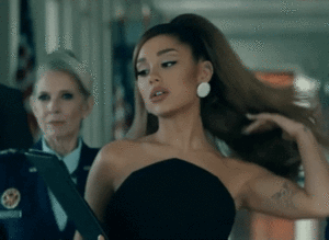 Ariana Grande Bubble Porn - Ariana Grande Flipping Hair GIF | GIFDB.com